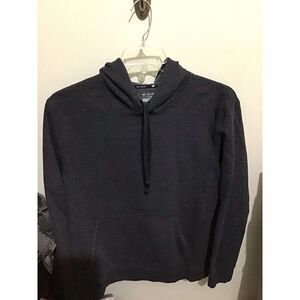 Tek Gear Mens Gray Ultra Soft Fleece Pullover Hoodie Sweatshirt‎ Size L